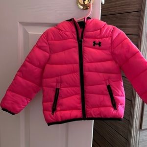 Hot pink toddler jacket